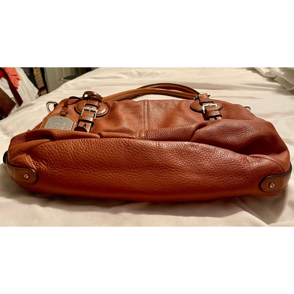 Lauren Ralph Lauren Leather Handbag in Camel brown - Picture 4 of 12